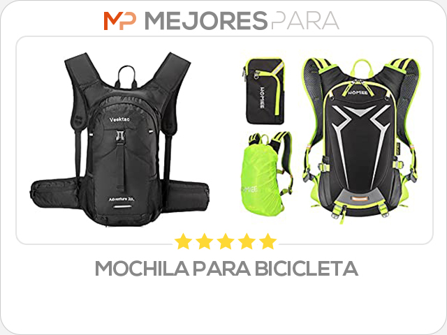 mochila para bicicleta