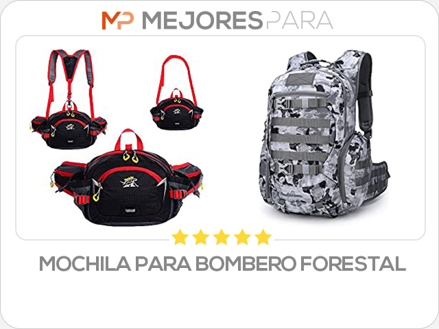 mochila para bombero forestal