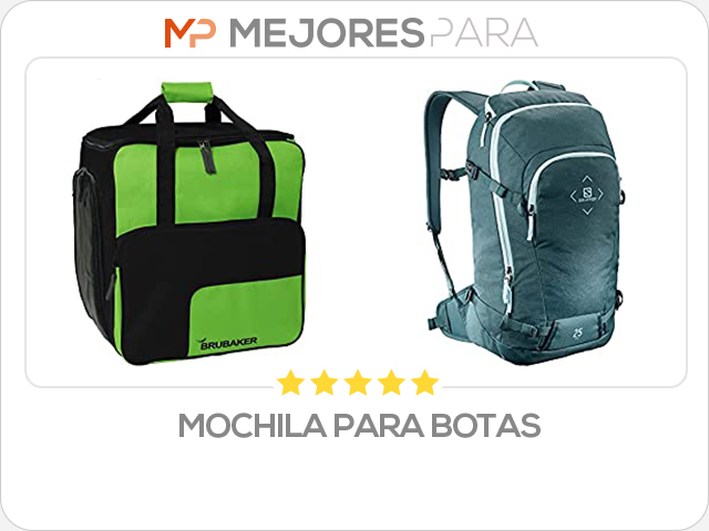 mochila para botas