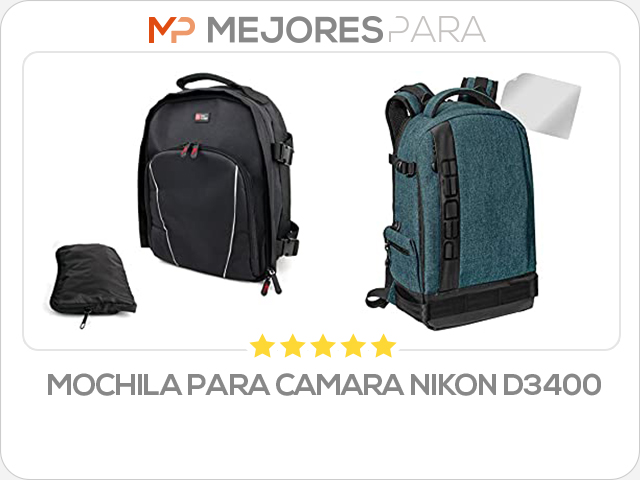 mochila para camara nikon d3400