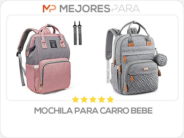 mochila para carro bebe