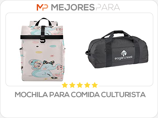 mochila para comida culturista