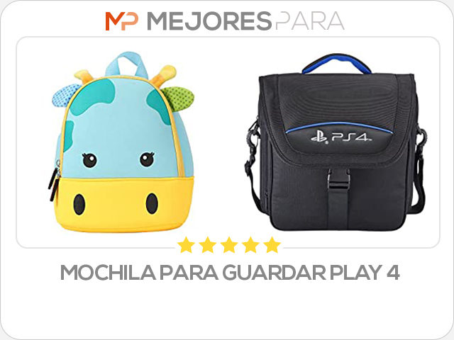 mochila para guardar play 4