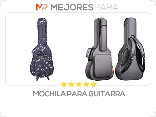 mochila para guitarra