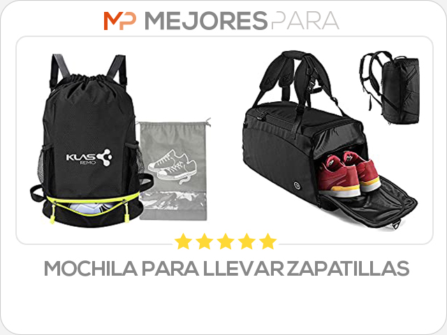 mochila para llevar zapatillas