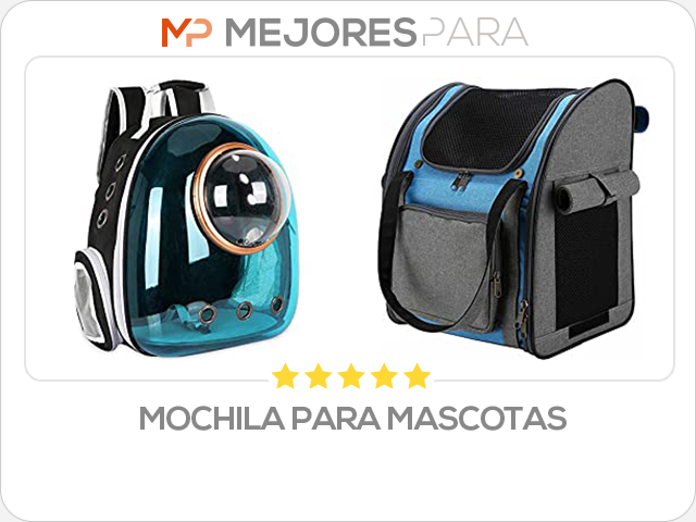 mochila para mascotas