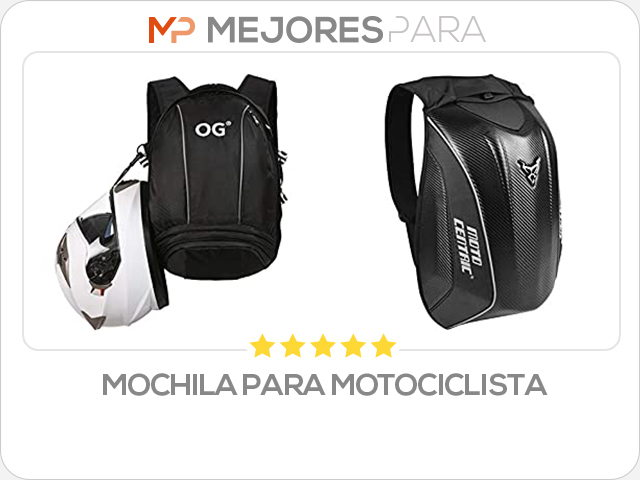 mochila para motociclista