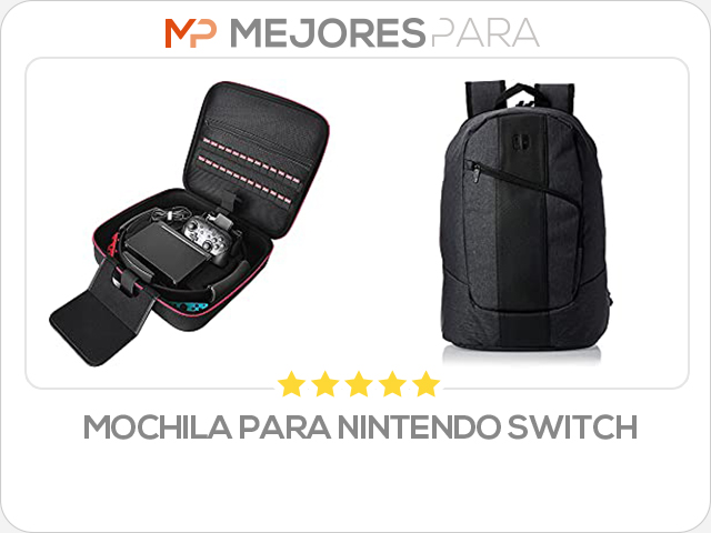 mochila para nintendo switch