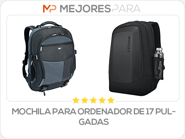 mochila para ordenador de 17 pulgadas