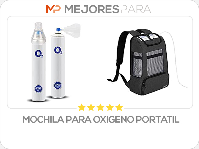 mochila para oxigeno portatil