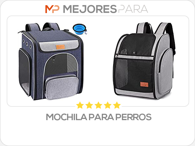 mochila para perros