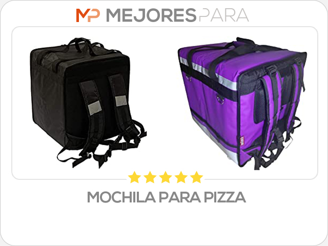 mochila para pizza