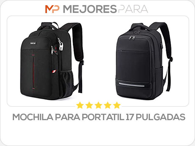 mochila para portatil 17 pulgadas