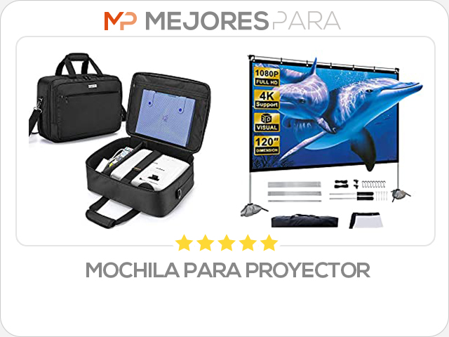 mochila para proyector