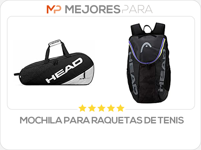 mochila para raquetas de tenis