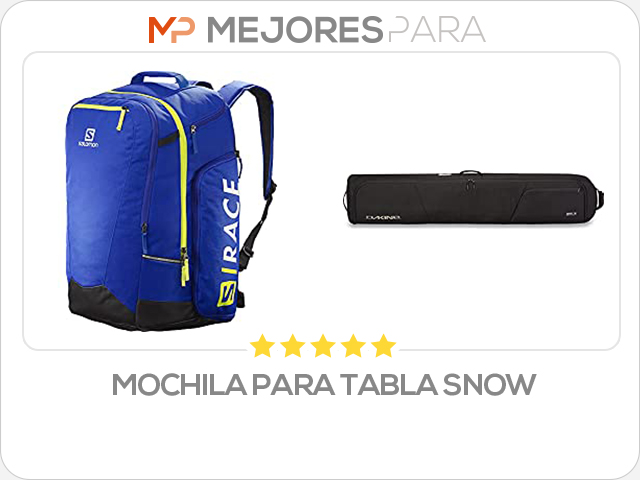 mochila para tabla snow