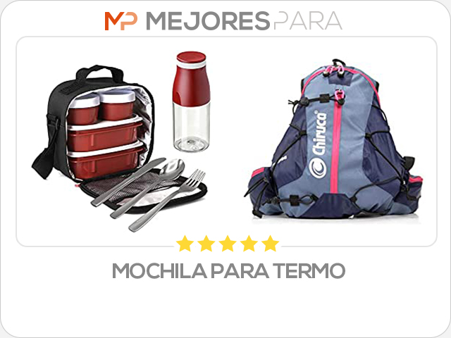 mochila para termo