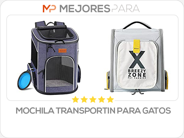 mochila transportin para gatos