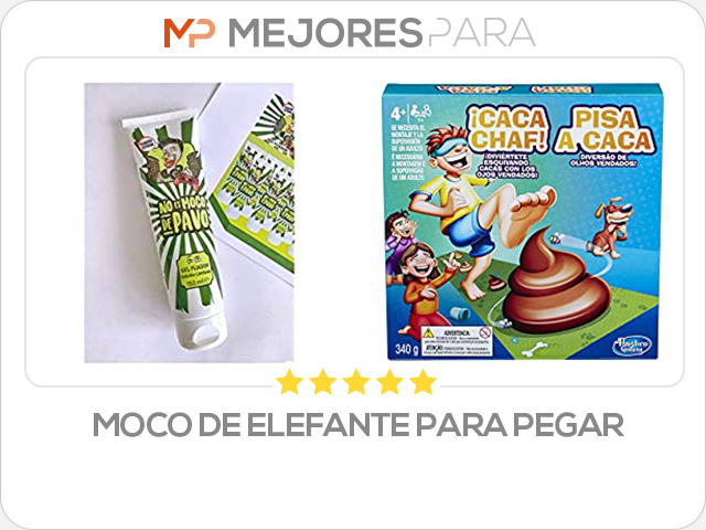 moco de elefante para pegar