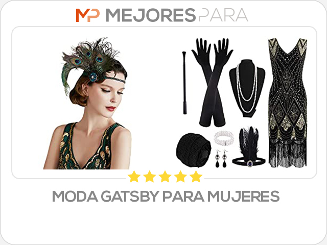 moda gatsby para mujeres