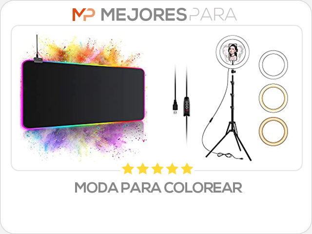 moda para colorear