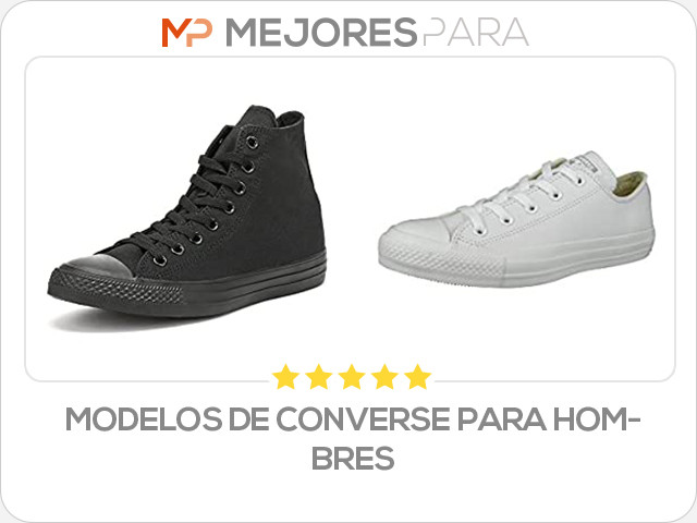 modelos de converse para hombres