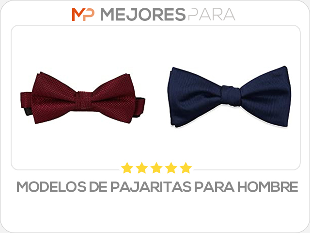 modelos de pajaritas para hombre