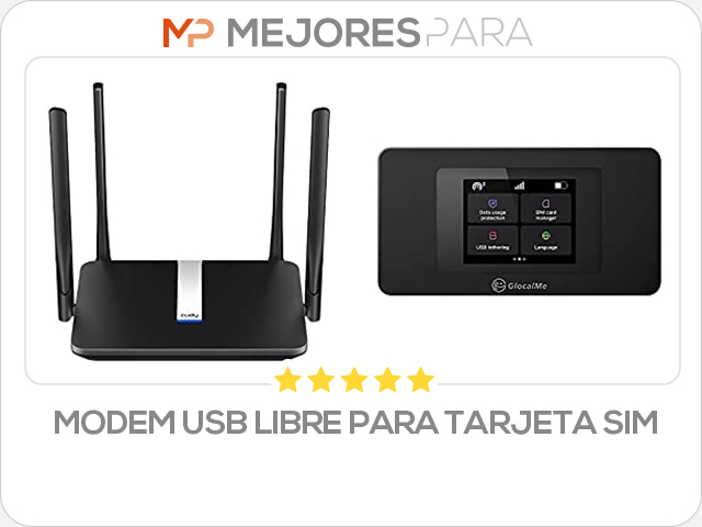 modem usb libre para tarjeta sim