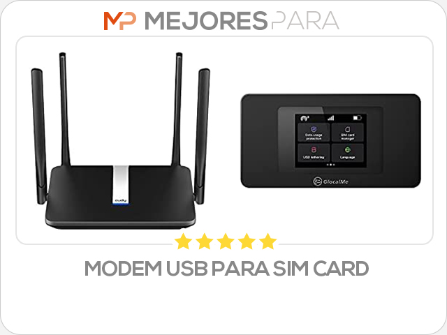 modem usb para sim card