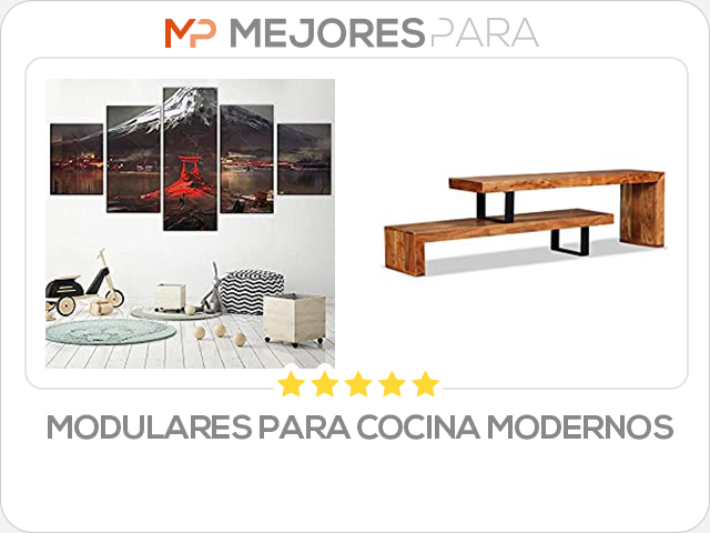 modulares para cocina modernos