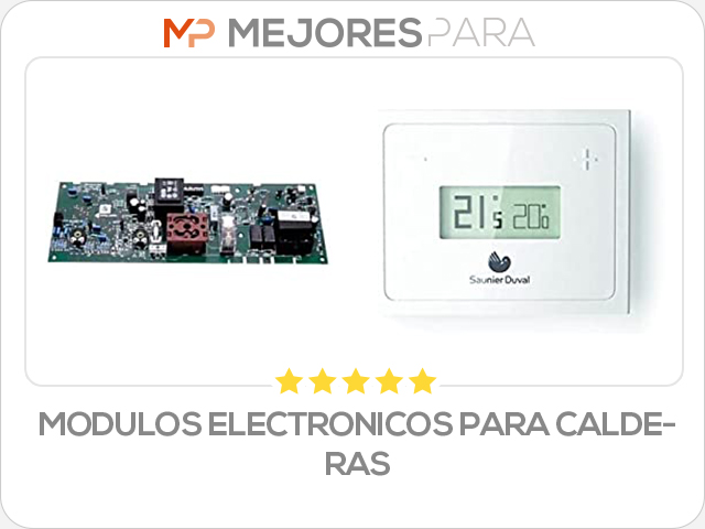 modulos electronicos para calderas