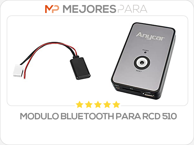 modulo bluetooth para rcd 510