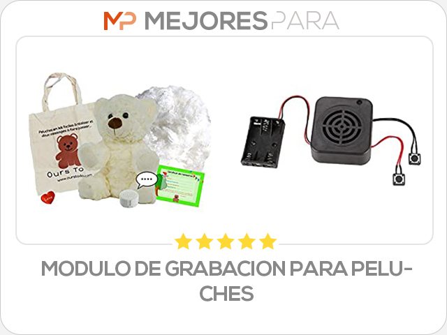 modulo de grabacion para peluches