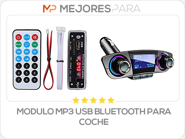 modulo mp3 usb bluetooth para coche