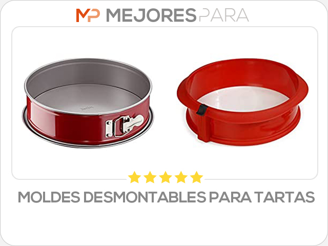 moldes desmontables para tartas