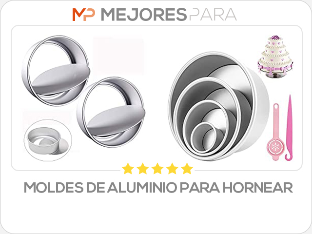 moldes de aluminio para hornear