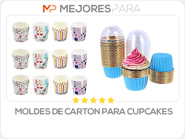 moldes de carton para cupcakes