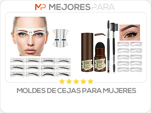 moldes de cejas para mujeres