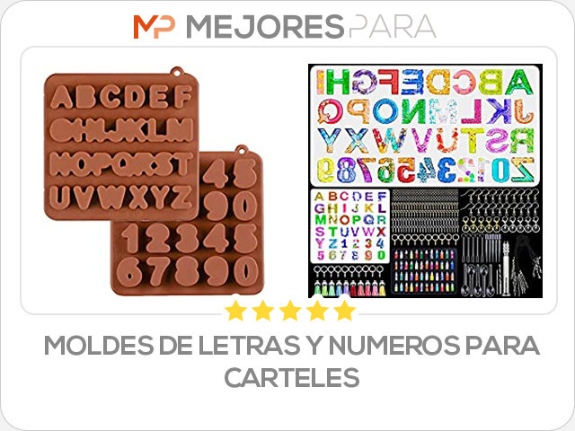 moldes de letras y numeros para carteles