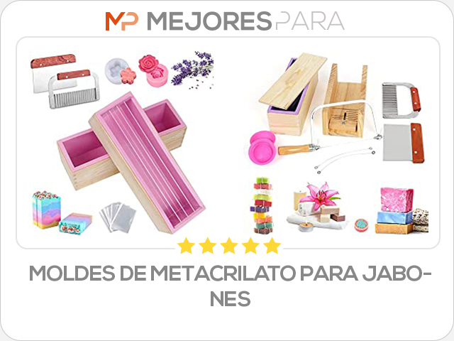 moldes de metacrilato para jabones