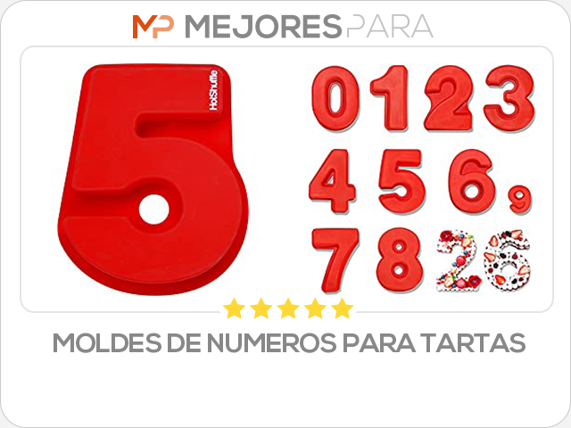 moldes de numeros para tartas