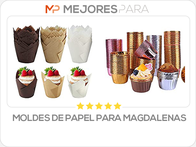 moldes de papel para magdalenas