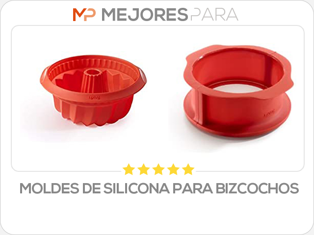 moldes de silicona para bizcochos