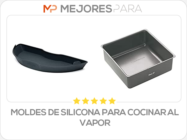 moldes de silicona para cocinar al vapor