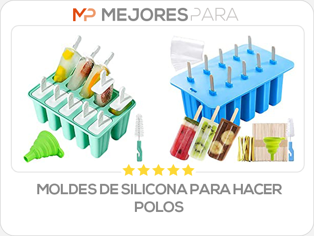 moldes de silicona para hacer polos