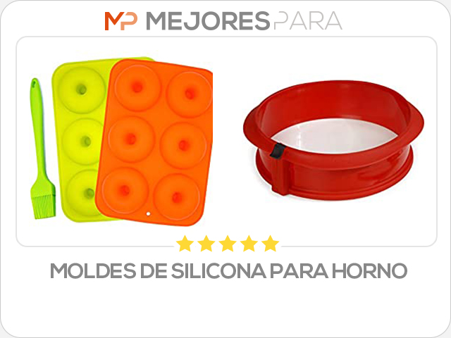 moldes de silicona para horno