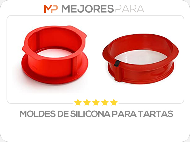 moldes de silicona para tartas