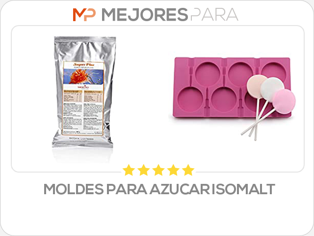 moldes para azucar isomalt