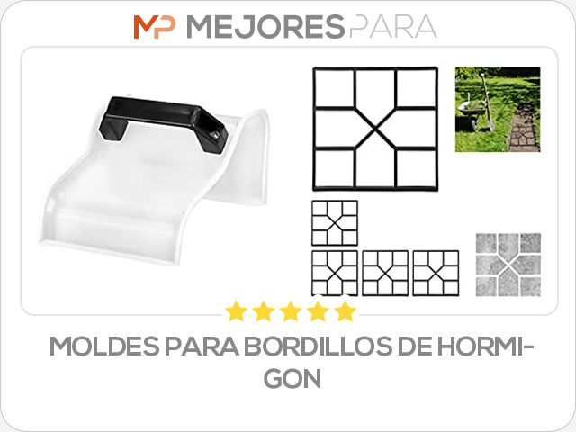 moldes para bordillos de hormigon