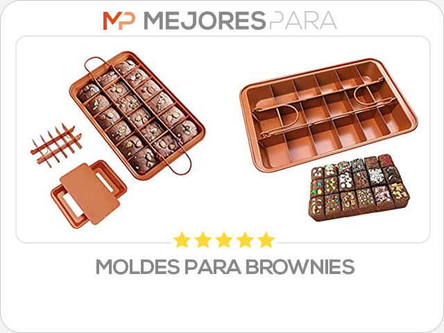 moldes para brownies